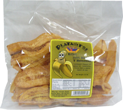 bag of banana chips
